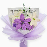 YSHomy Crochet Lily & Rose Bouquet